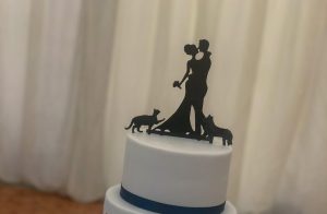 simple wedding cake