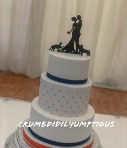 simple wedding cake