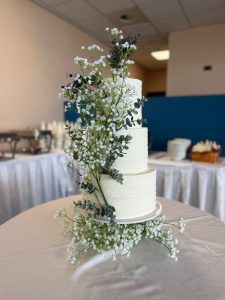 Buttercream wedding cake gallery Fife the bay hotel