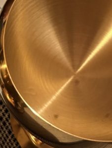 Gold hardware for the After Dark interactive wedding food station by Crumbdidilyumptious.