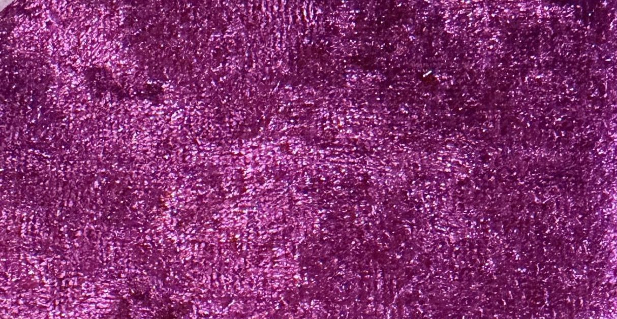 Luxury plum velvet fabric display for bespoke wedding cake design in Scotland.