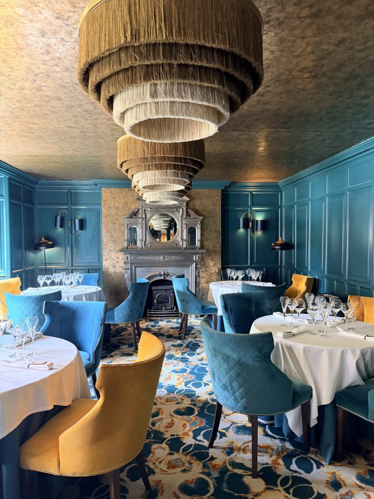 Luxury wedding venue interior Fonab castle