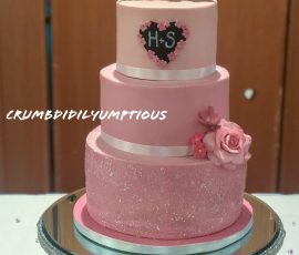 ombre pink sparkle ombre pink sparkle wedding cake
