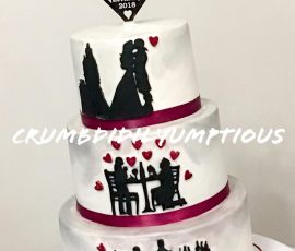 love story wedding cakes love story