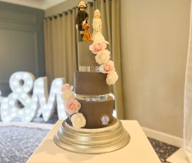 Ombré grey Ombré grey wedding cakes Scotland
