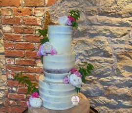 semi naked edible roses wedding cakes in fife Kerrie jgourlay crumbdidilyumptious Glenrothes