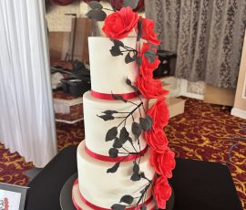 Red and black elements Atholl palace hotel